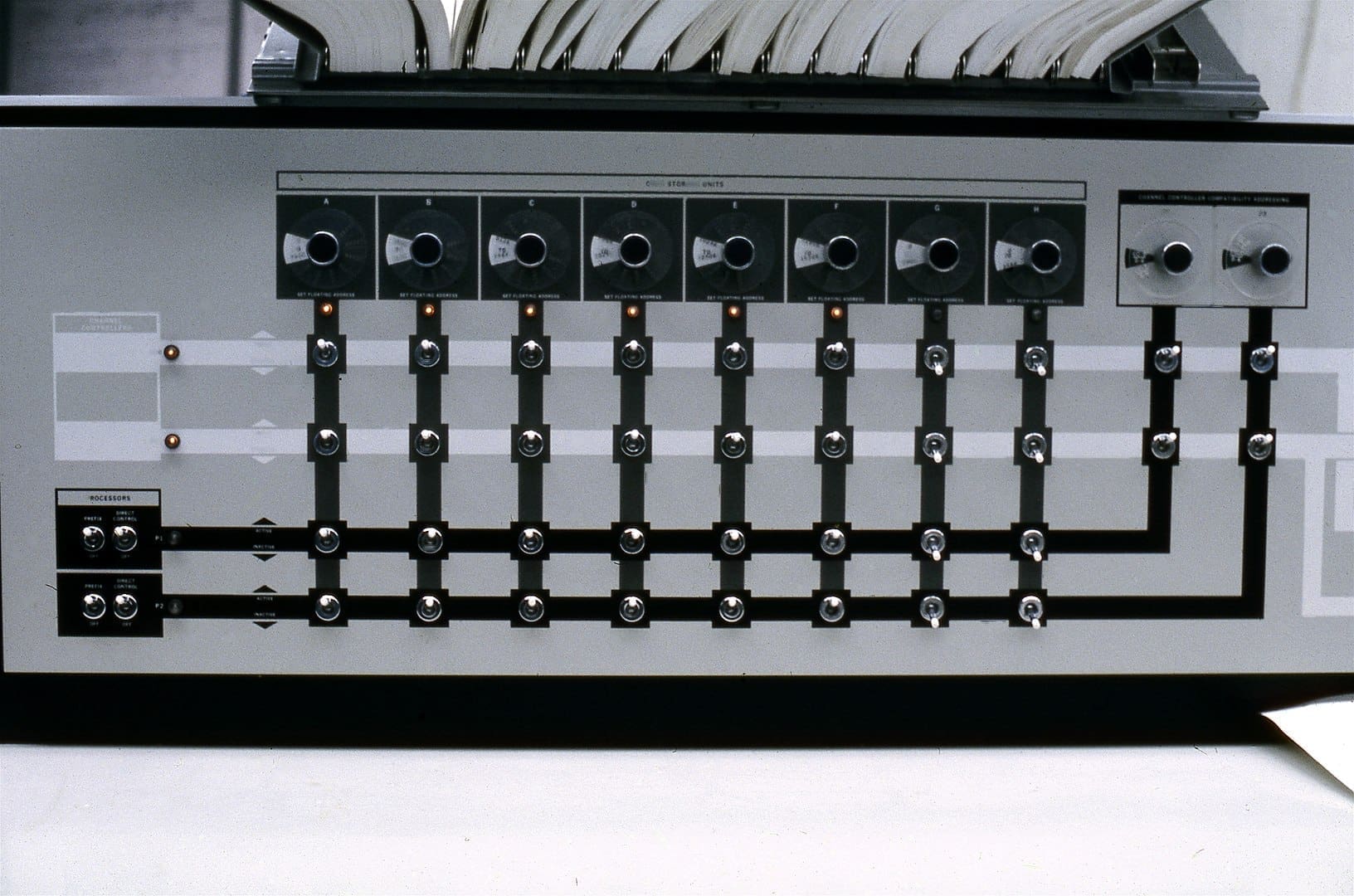 2167 configuration console for the IBM/System 360 Model 67-2