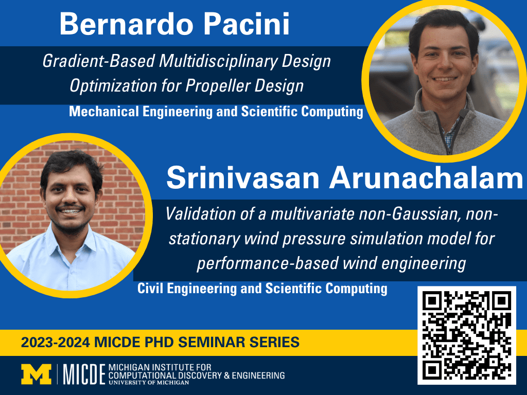 Bernardo Pacini and Srinivasan Arunachalam's seminar talks