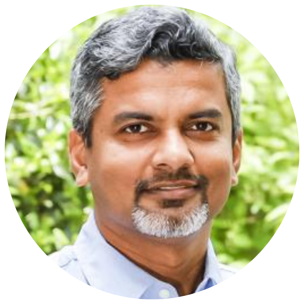 Ramanan Sankaran (1) Man with beard smiling